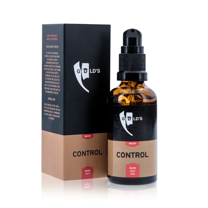 Bartstyling || Maximaler Style ohne zu verkleben mit Control by GØLD's 50ml