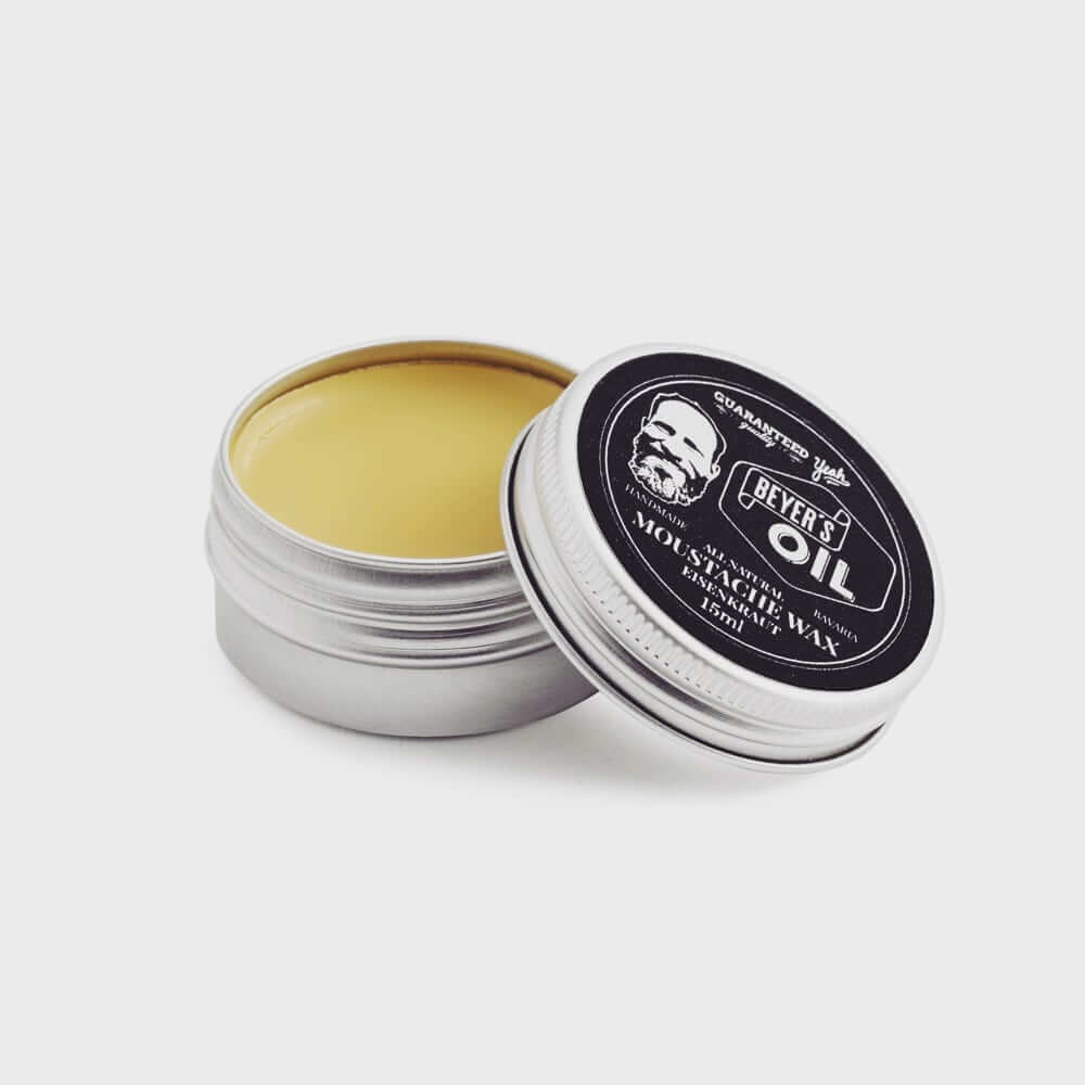 BEYER’S OIL MOUSTACHE WAX EISENKRAUT (BARTWICHSE) 15ml