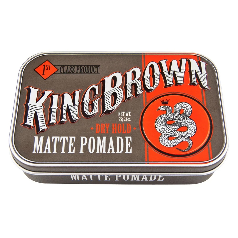 King Brown MATTE Pomade 75g
