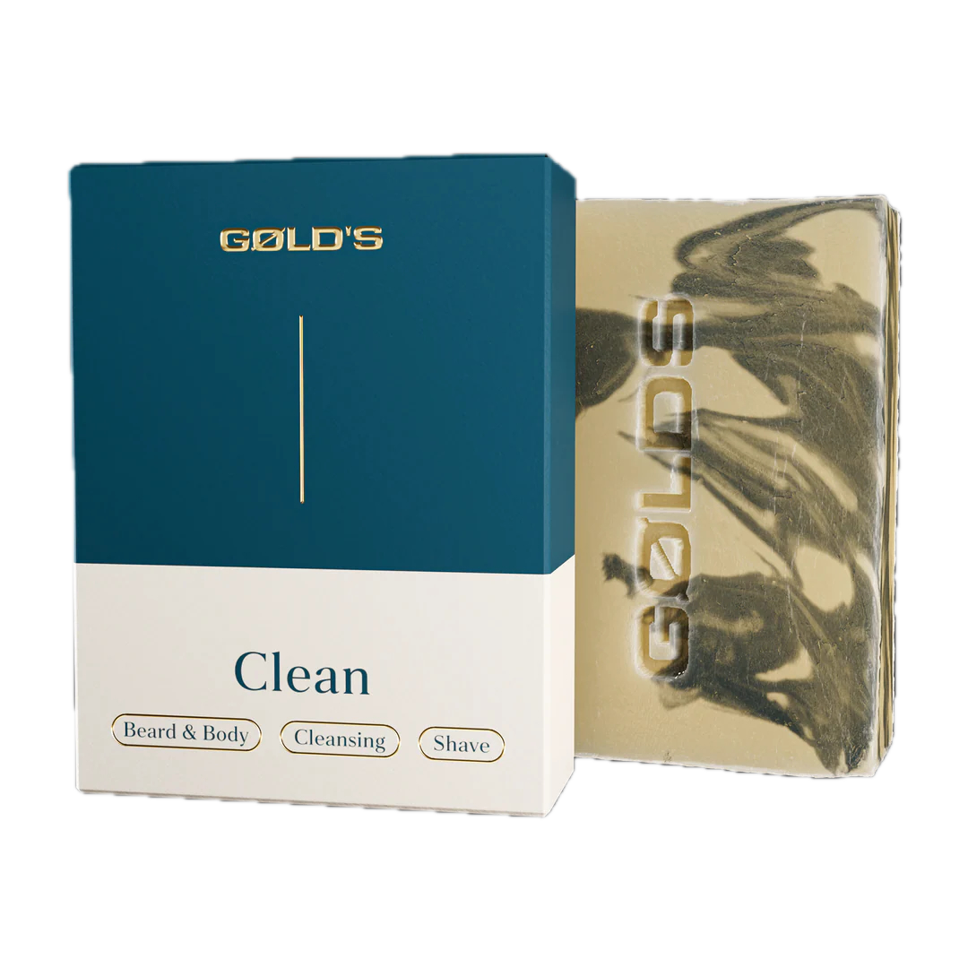 Körper- und Bartseife Clean || GØLD's 100g