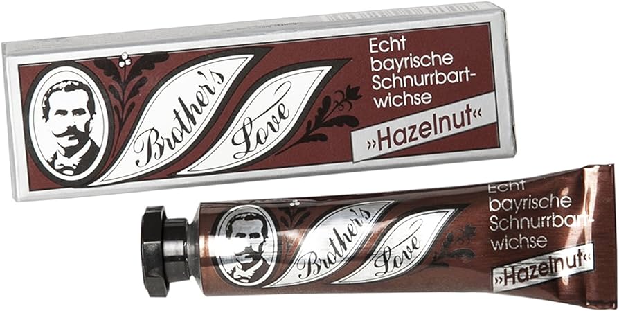 Brother's Love echt bayrische Schnurrbartwichse "HAZELNUT" 10g