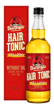 DON DRAPER Hair Tonic YELLOW 500ml