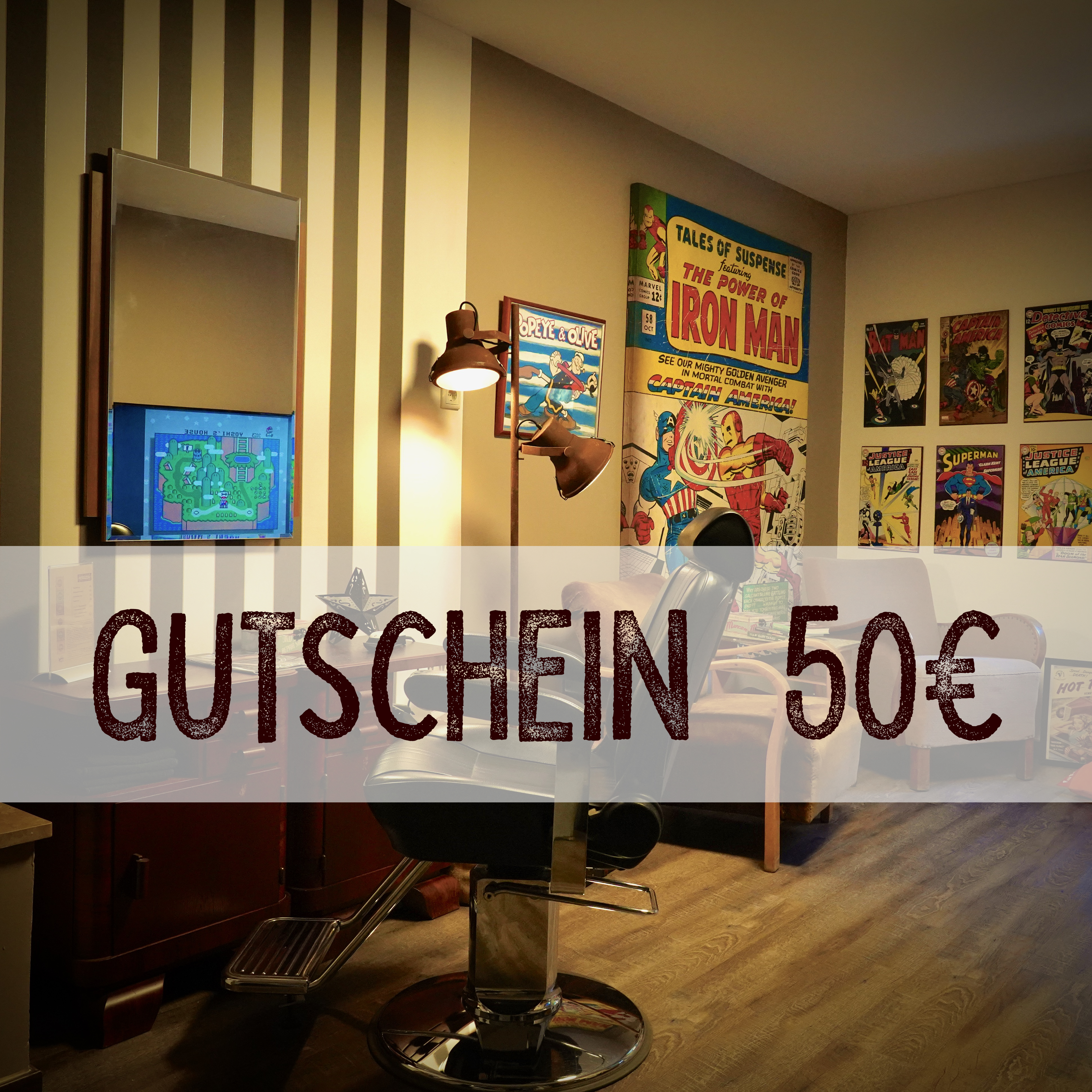 50€ Gutschein für den Besuch bei Jimmy Ray's Barbershop